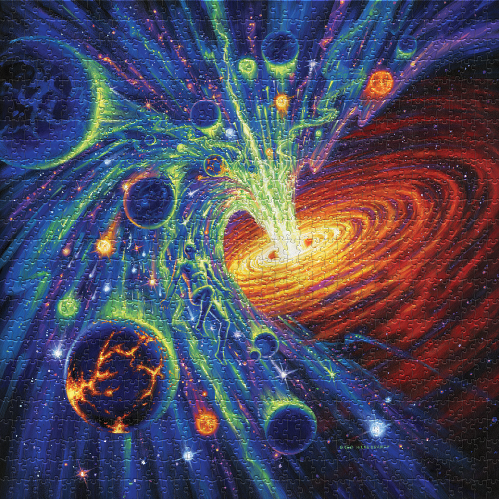 Scroungecraft: 1000-Piece Jigsaw Puzzle - Twisted Maelstrom