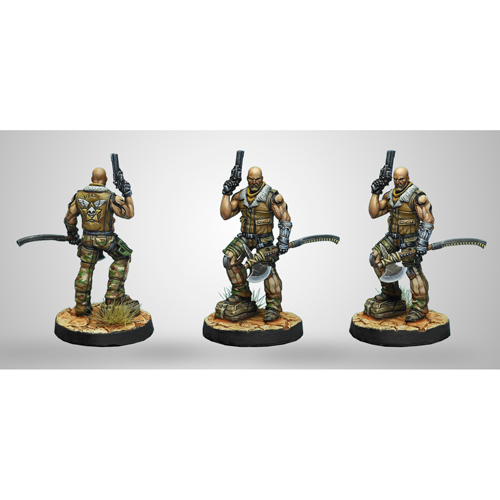 Infinity: Ariadna - Roger Van Zant, Captain, 6th Airborne Ranger (Heavy Pistol + AP CCW)