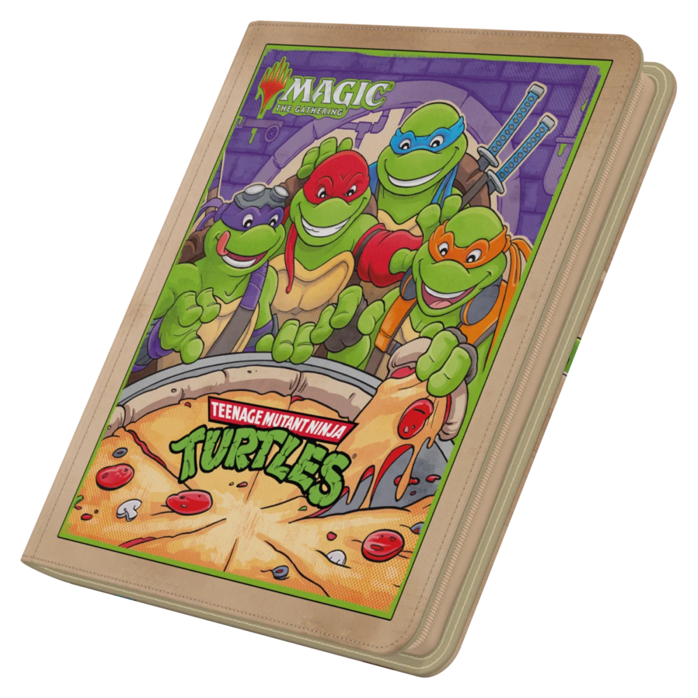 MTG 24-Pocket Zipfolio 480 TMNT: Pizza Box (Preorder)