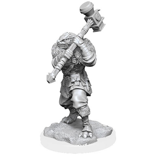 Critical Role Unpainted Minis: W1 Ravenite Barbarian