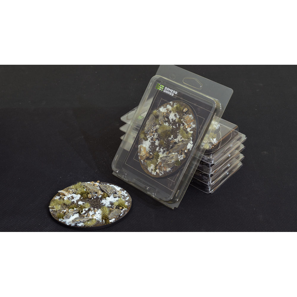 Battle Ready Bases: Winter - Oval 120mm (1)