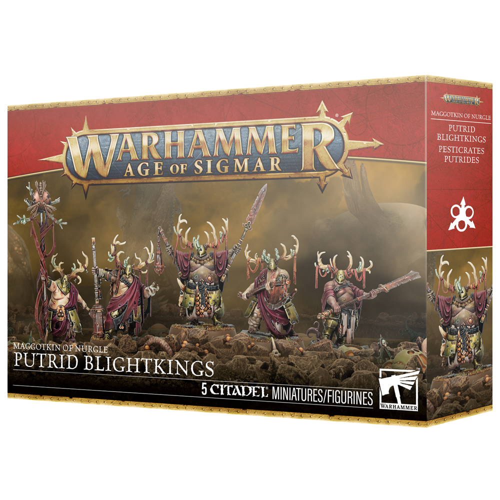Warhammer Age of Sigmar: Maggotkin of Nurgle - Putrid Blightkings
