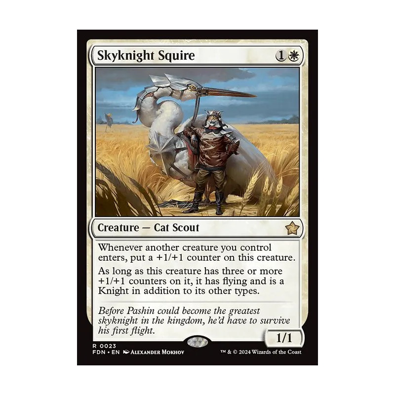 Skyknight Squire - Foundations (Near Mint)