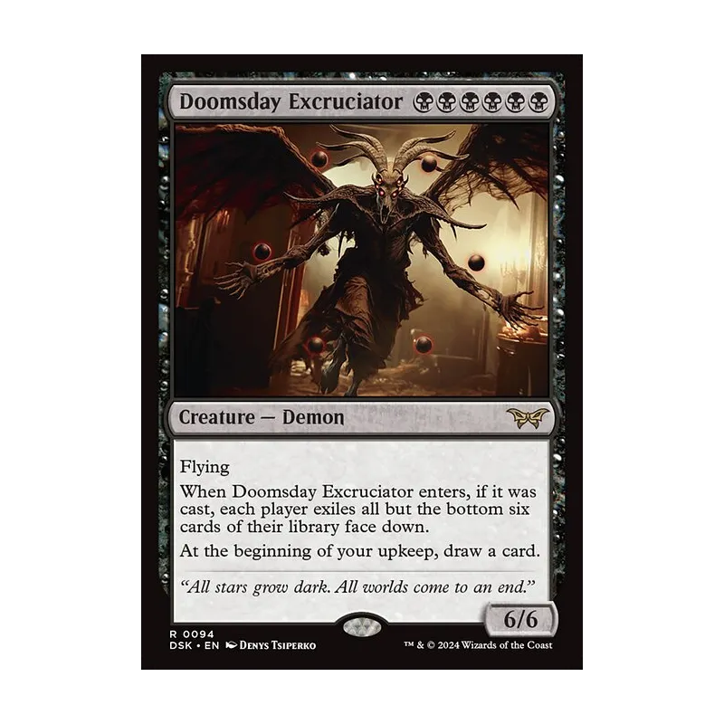 Doomsday Excruciator - Duskmourn: House of Horror (Near Mint)