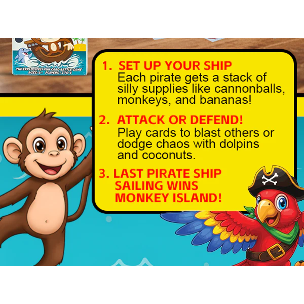 Pirate Blast: Battle for Monkey Island (New Arrival)