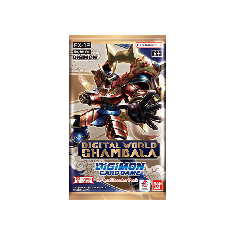 Digimon TCG: Extra Booster: Digital World Shambala [EX12] - Booster Pack (New Arrival)