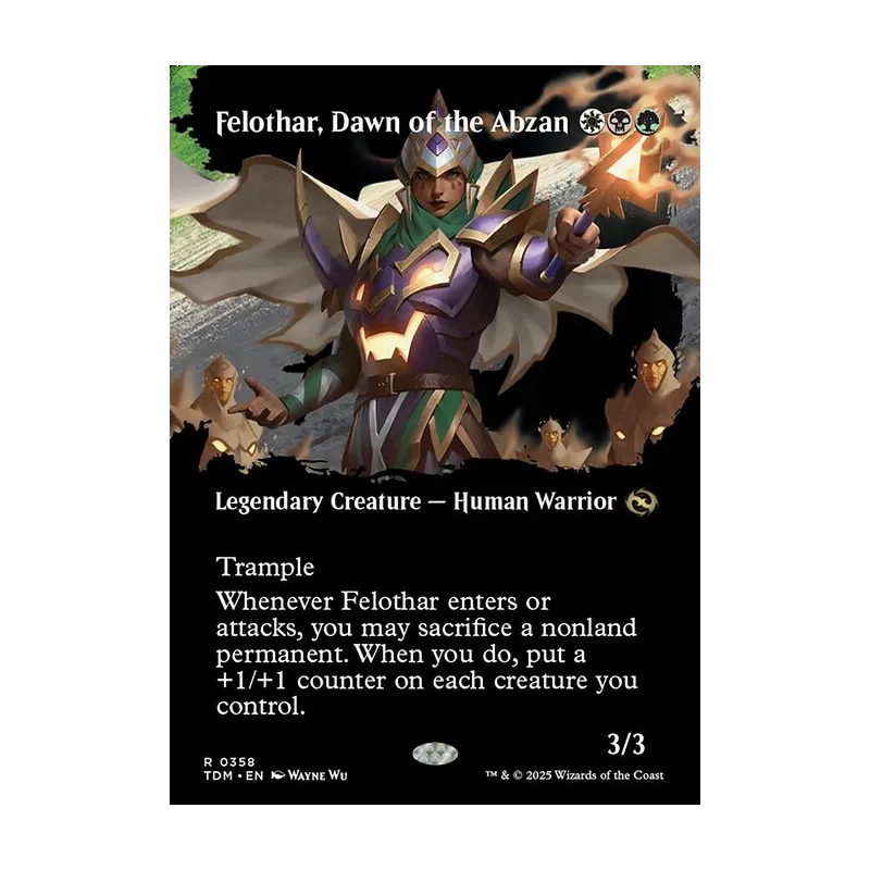 Felothar, Dawn of the Abzan (Borderless) - Tarkir: Dragonstorm (Near Mint)