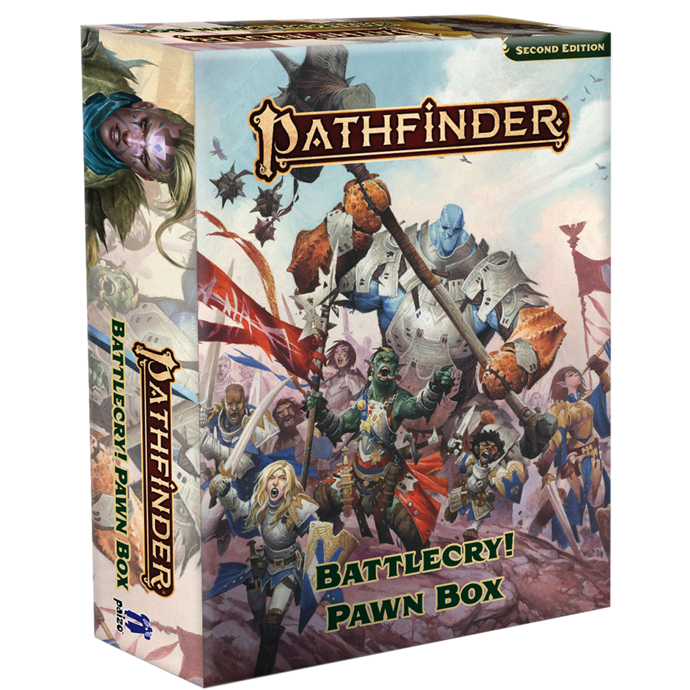 Pathfinder 2E RPG: Battlecry! Pawn Box
