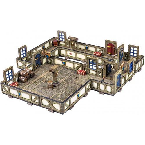 Dungeons & Lasers: Pathfinder - City of Absalom Half-Height Walls