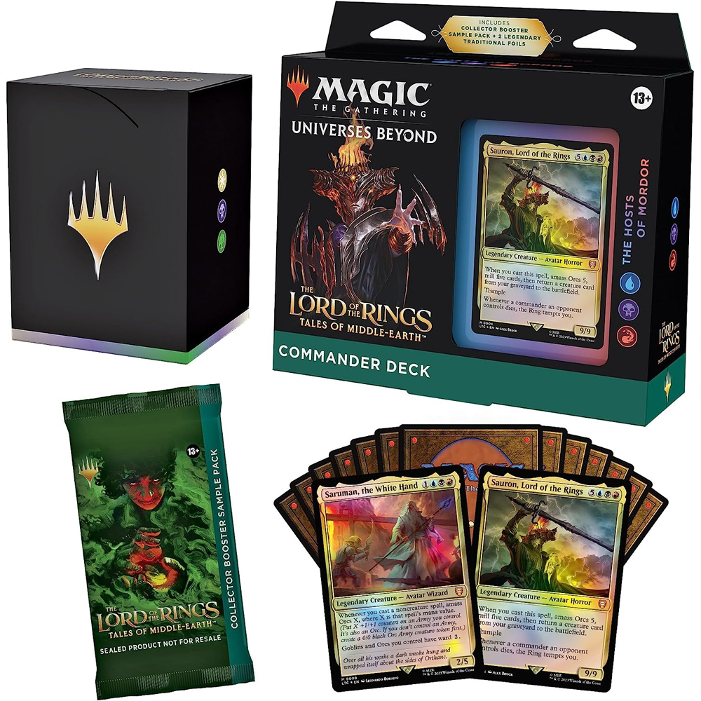 MTG: Lord of the Rings: Tales of Middle-earth - Commander Deck - Set of 4