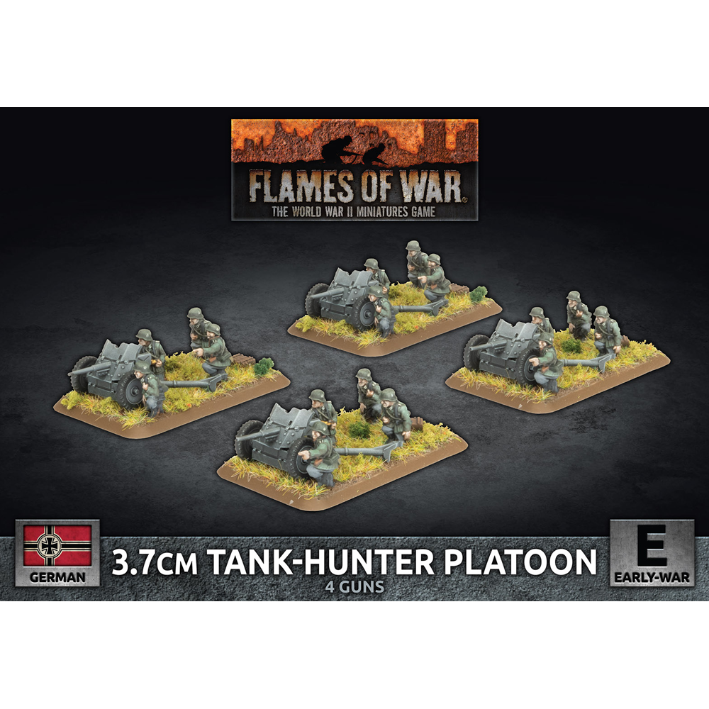 Flames of War WW2: German - 3.7cm Tank-Hunter Platoon