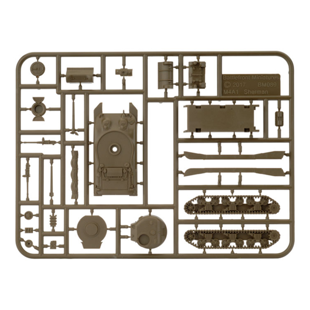 Flames of War WW2: American - M4 Sherman Tank Sprue (New Arrival)