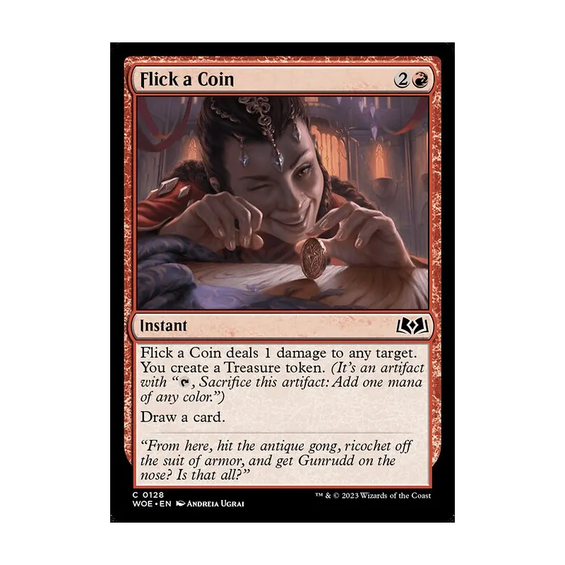 Flick a Coin - Wilds of Eldraine (Near Mint)