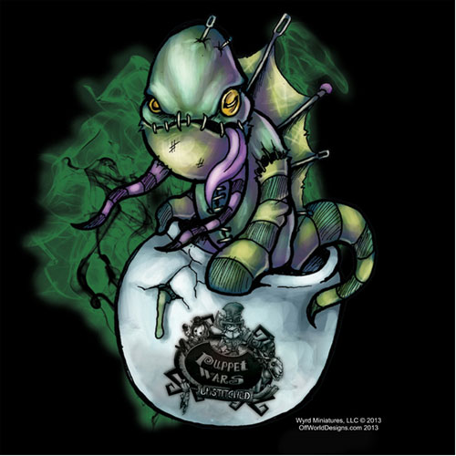 OffWorld Designs T-Shirt: Puppet Wars - Silurid (Medium) (Clearance)