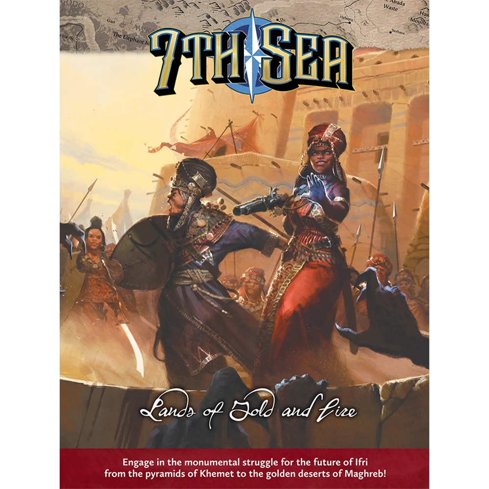 7th Sea 2E RPG: Lands of Gold & Fire (New Arrival)