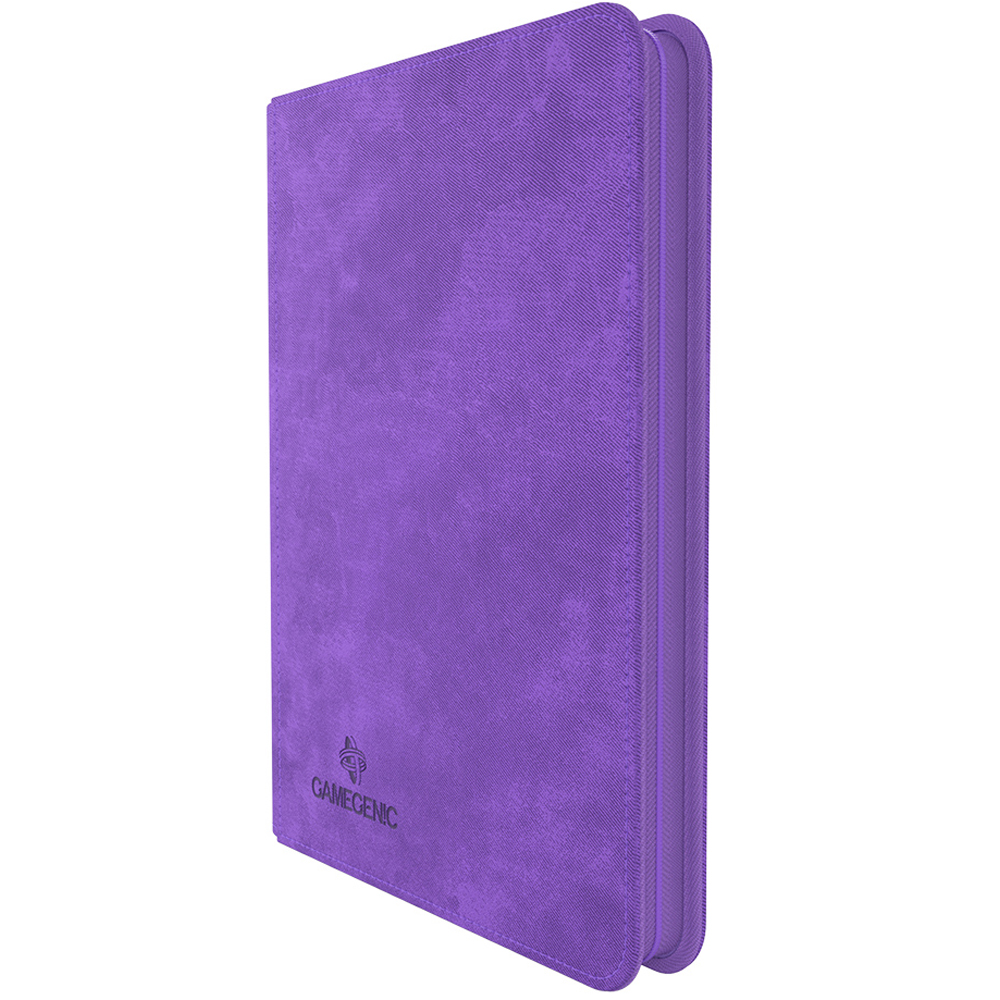 8-Pocket Zip-Up Album: Purple