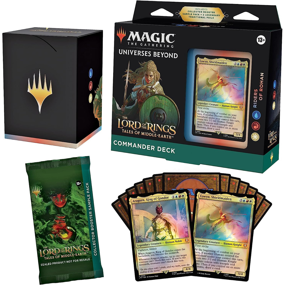 MTG: Lord of the Rings: Tales of Middle-earth - Commander Deck - Set of 4