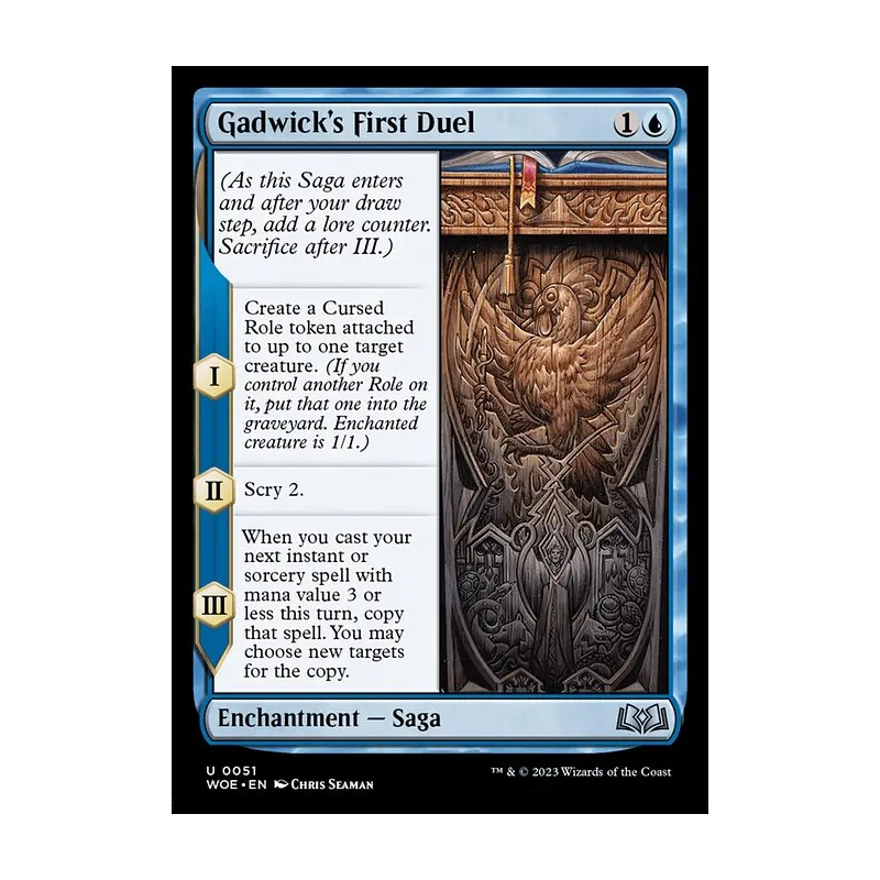 Gadwick's First Duel - Wilds of Eldraine (Near Mint)