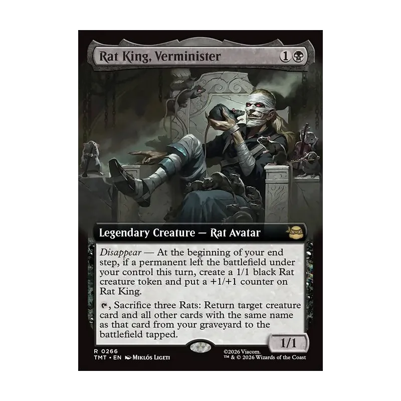 Rat King, Verminister (Extended Art) - Teenage Mutant Ninja Turtles (Near Mint)