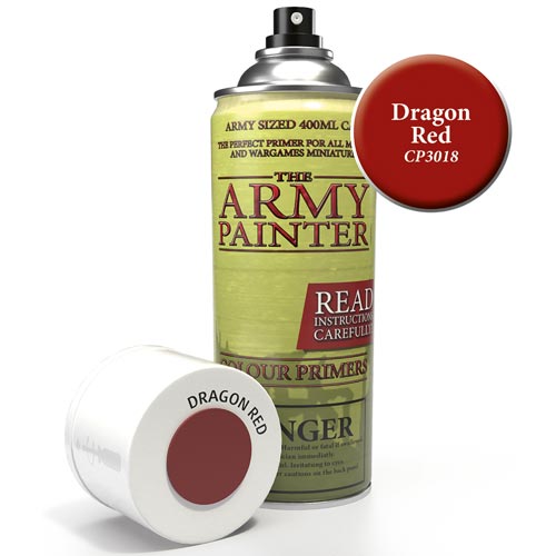 Army Painter Color Primer: Dragon Red (400ml)