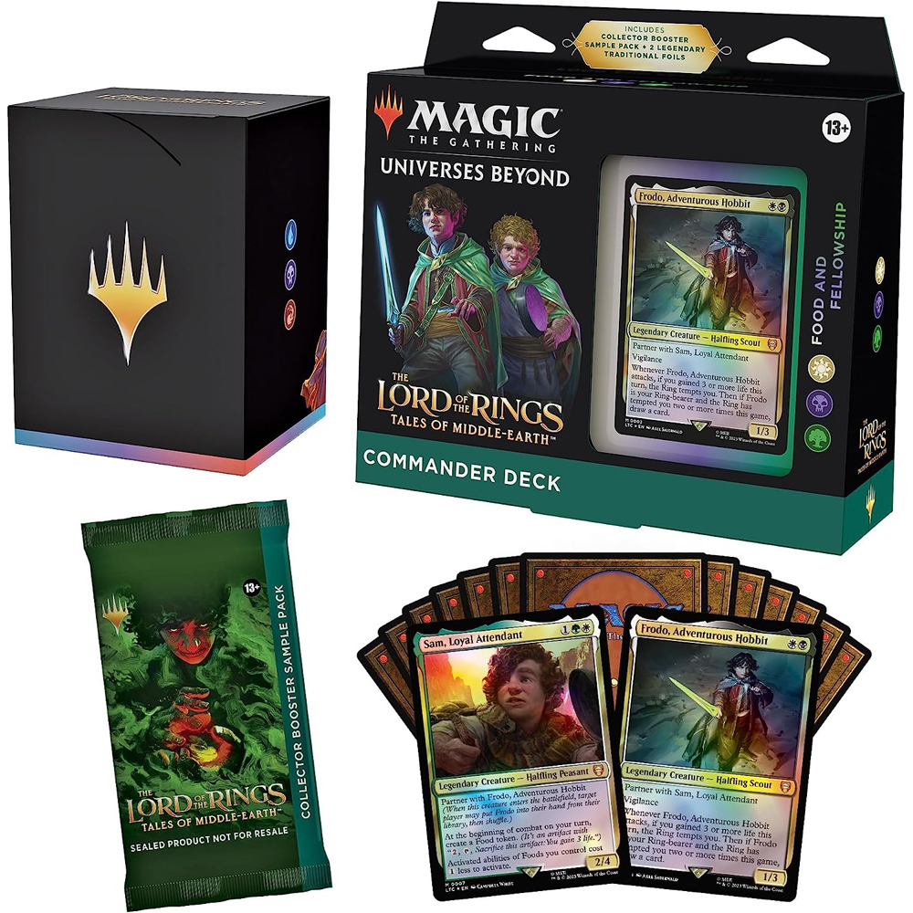 MTG: Lord of the Rings: Tales of Middle-earth - Commander Deck - Set of 4