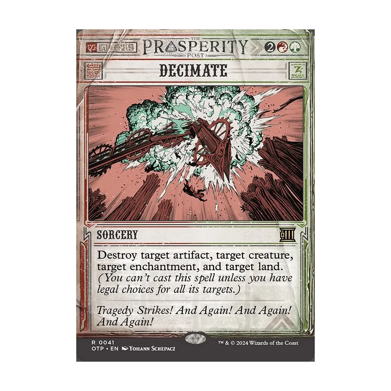Decimate - Breaking News (Near Mint)