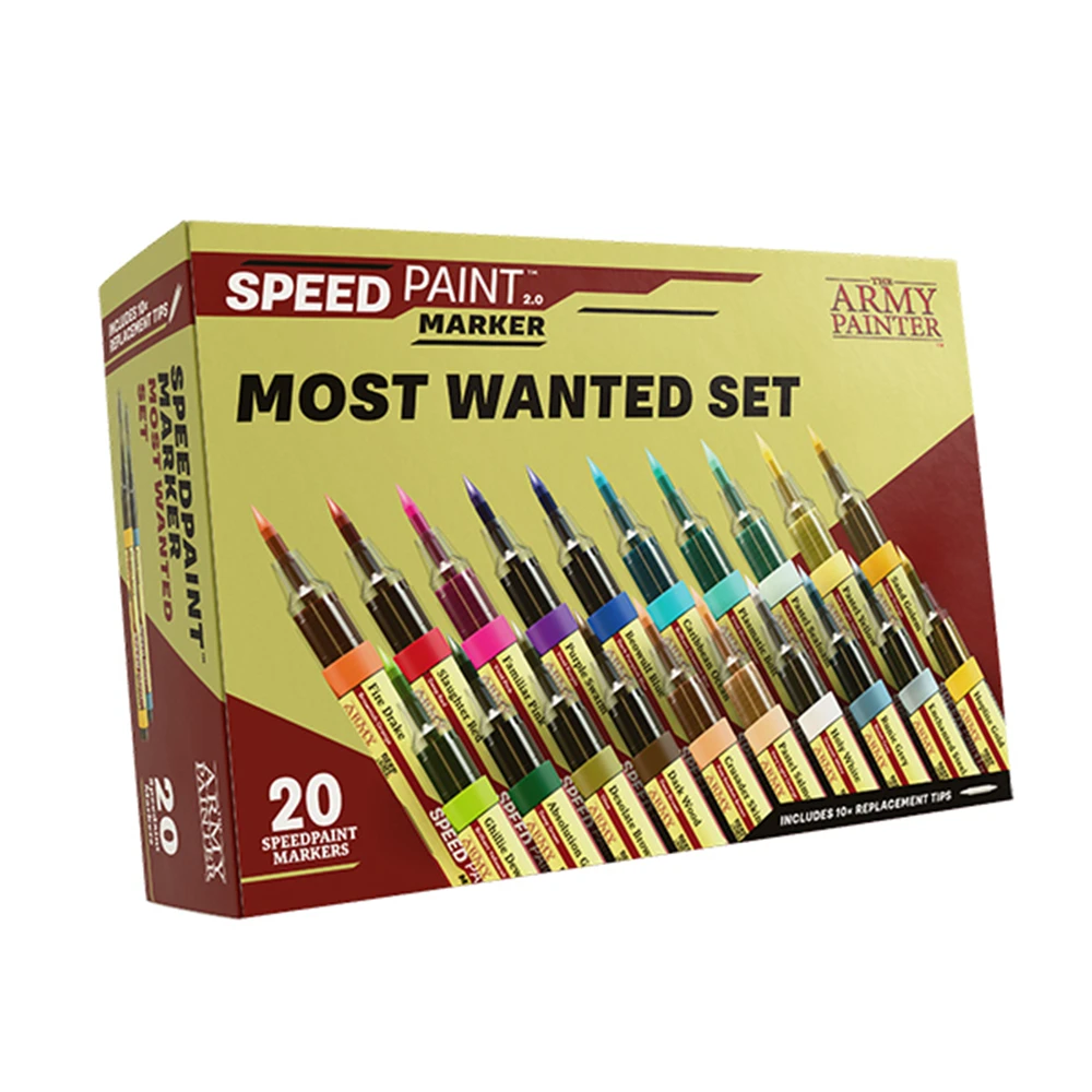 Speedpaint Markers: Most Wanted Set (Preorder)