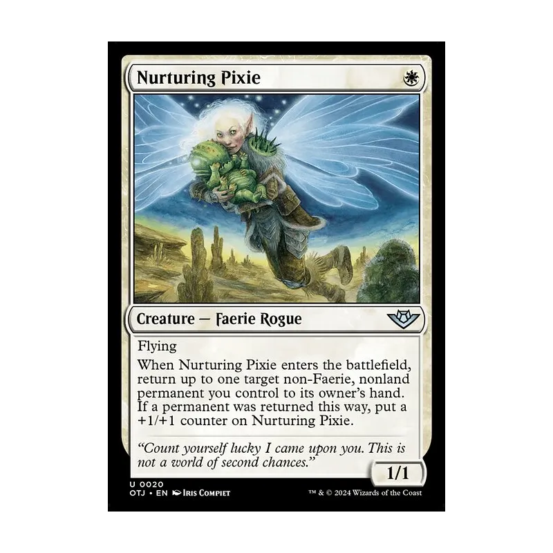Nurturing Pixie - Outlaws of Thunder Junction (Near Mint)