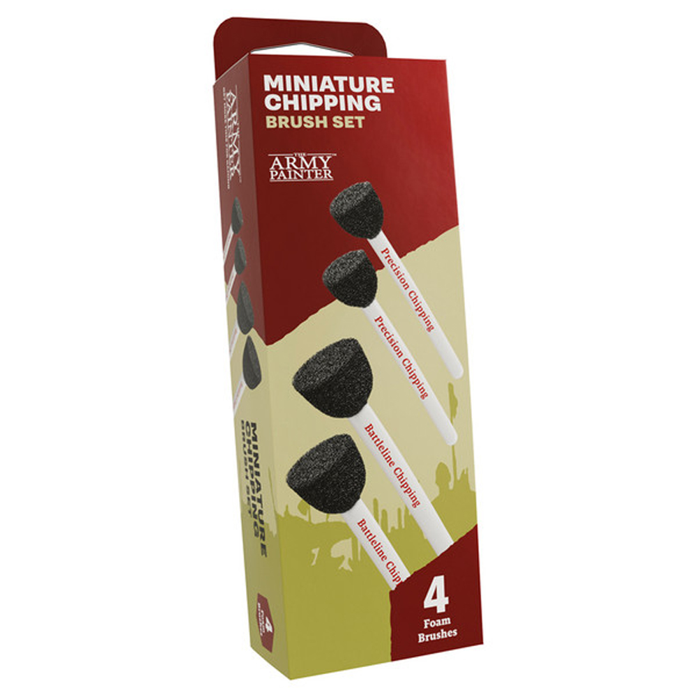 Army Painter Brush: Miniature Chipping Brush Set
