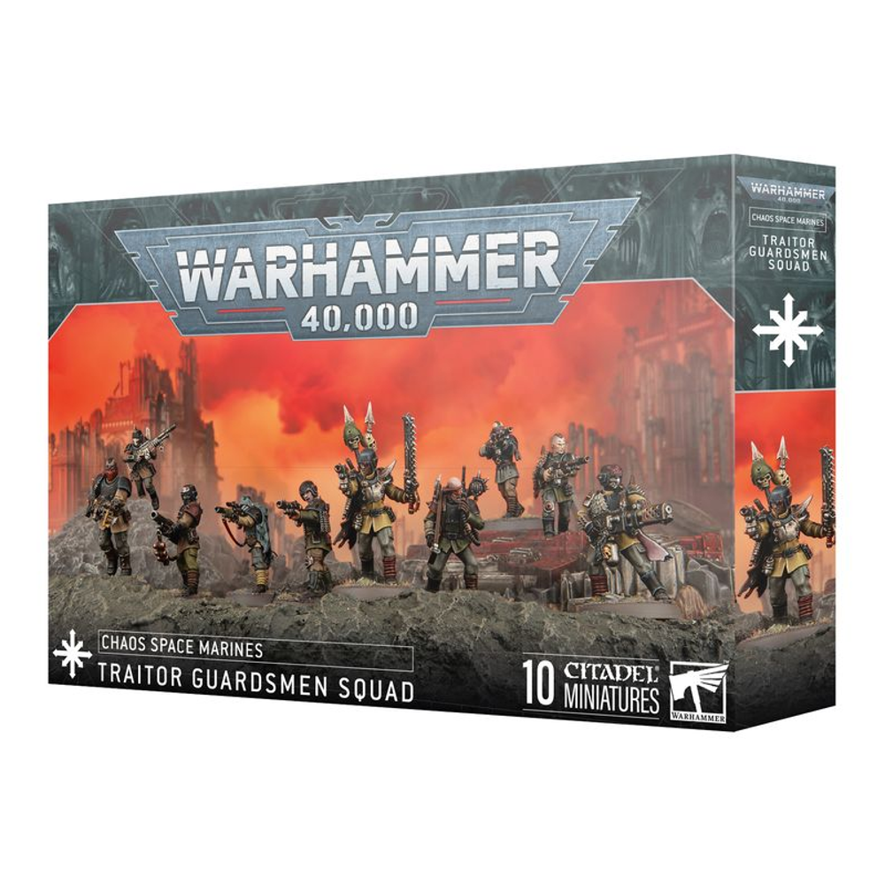 Warhammer 40K: Chaos Space Marines - Traitor Guardsmen Squad