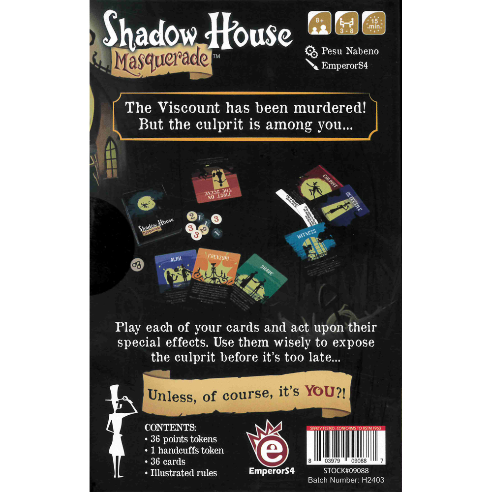 Shadow House: Masquerade