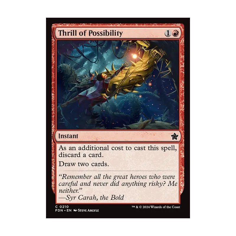 Thrill of Possibility - Foundations (Near Mint)