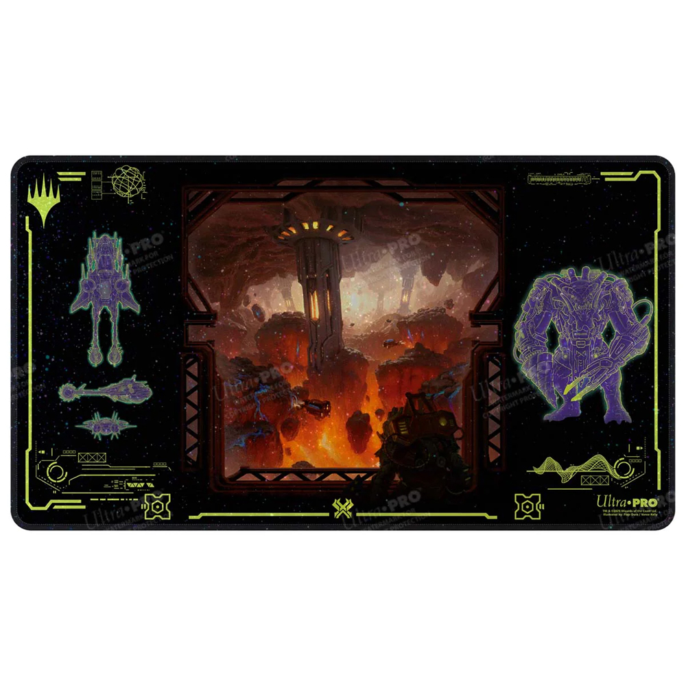 MtG Holofoil Playmat: Edge of Eternities - Kavaron, Memorial World