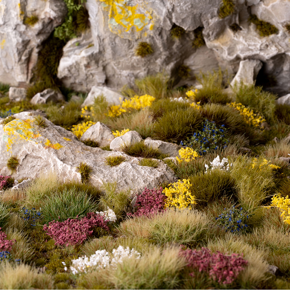 Gamers Grass Tufts: Wild Flowers Set - Wild