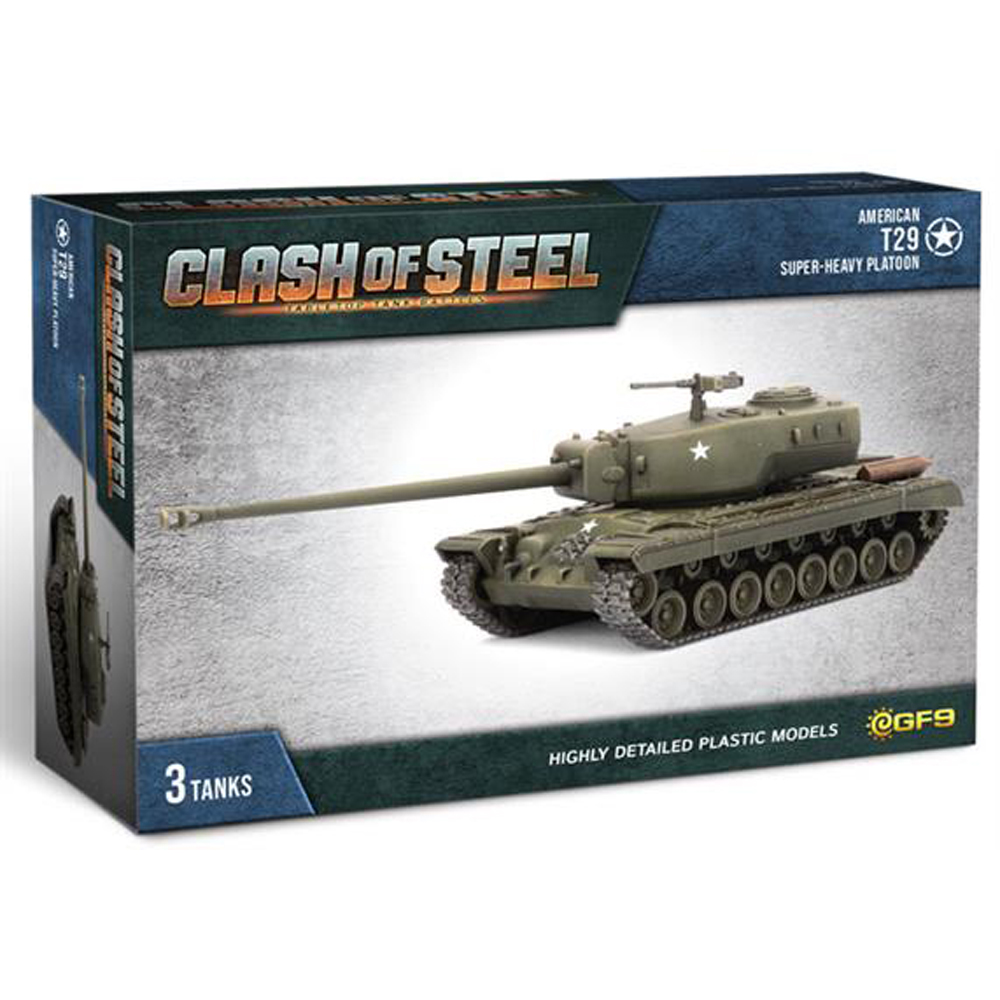 Clash of Steel: American - T29 Super-Heavy Platoon