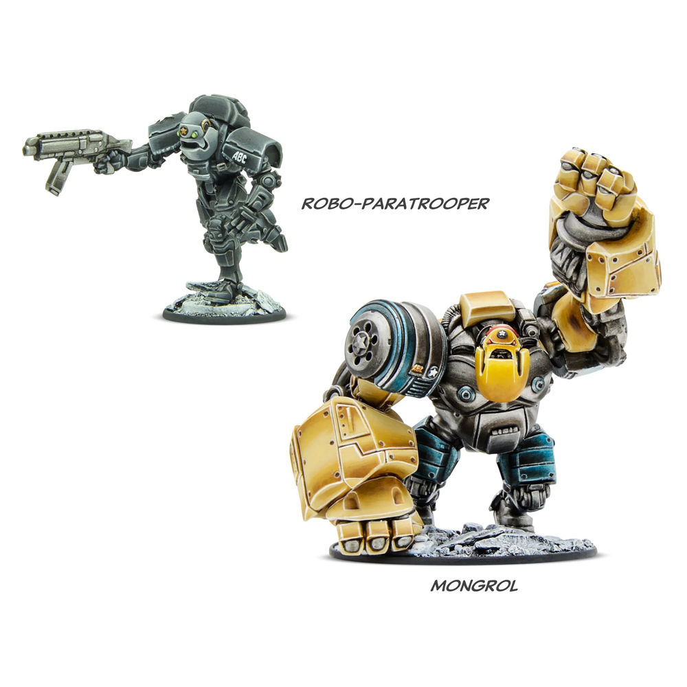 ABC Warriors: Mongrol & Robo-Paratrooper
