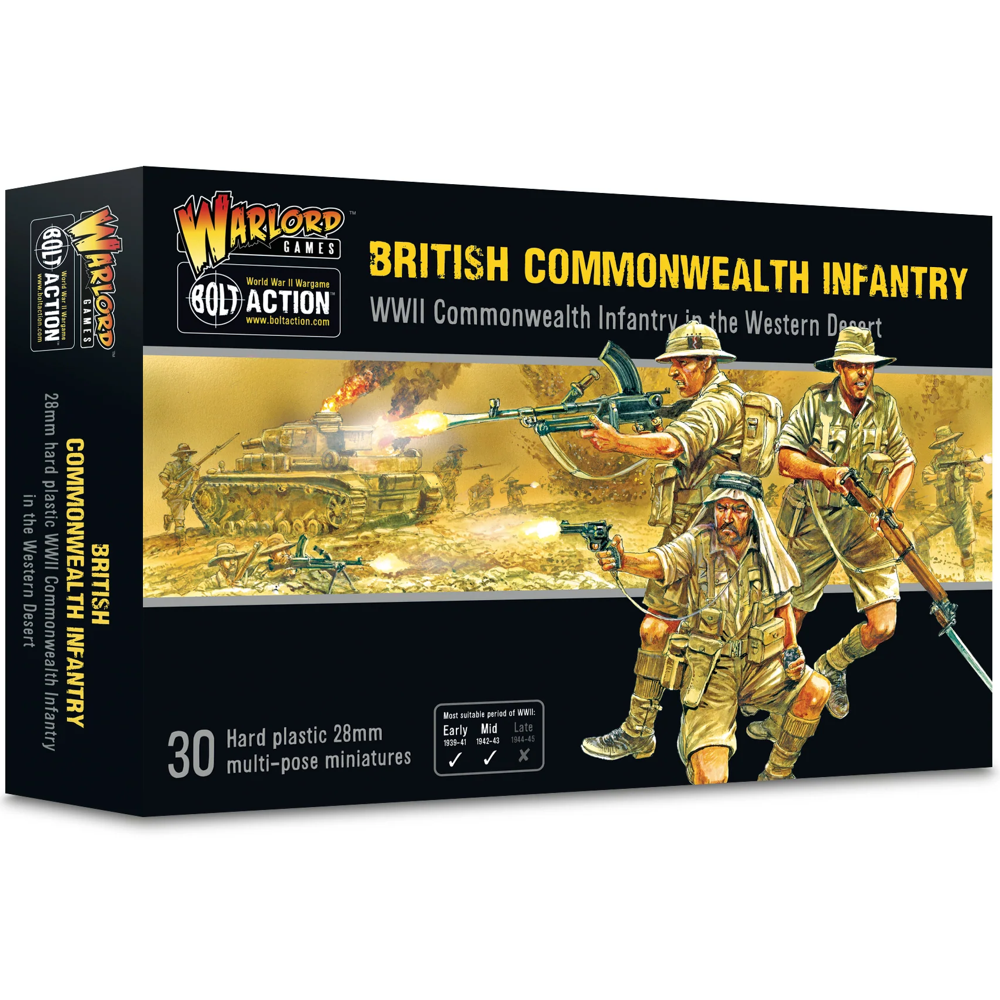 Bolt Action: British Commonwealth Infantry