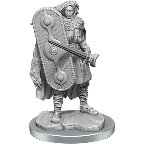 Wizkids Deep Cuts Unpainted Minis: W17 Brigante Celts