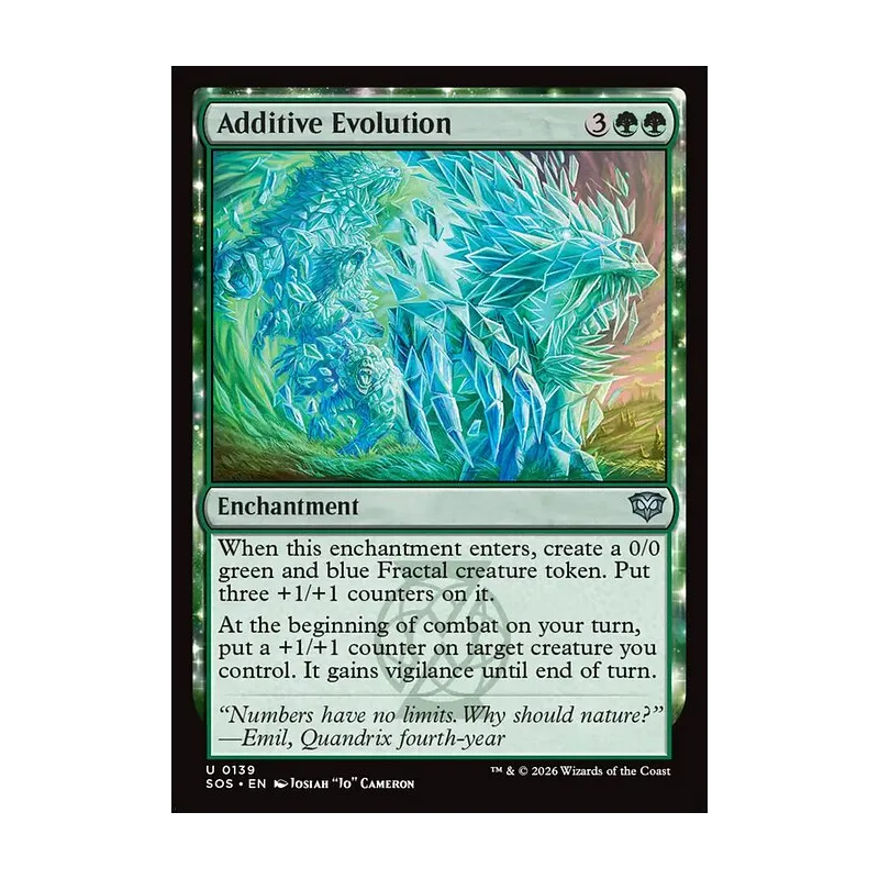 Additive Evolution - Secrets of Strixhaven (Near Mint)