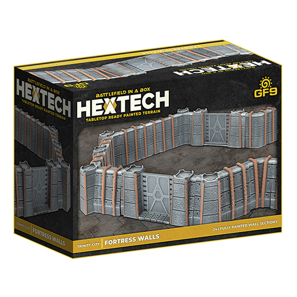 HexTech: Trinity City - Fortress Walls