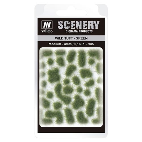 Scenery: Medium Wild Tuft - Green