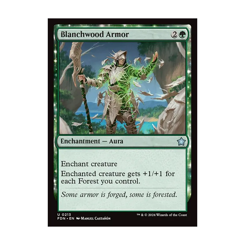 Blanchwood Armor - Foundations (Near Mint)