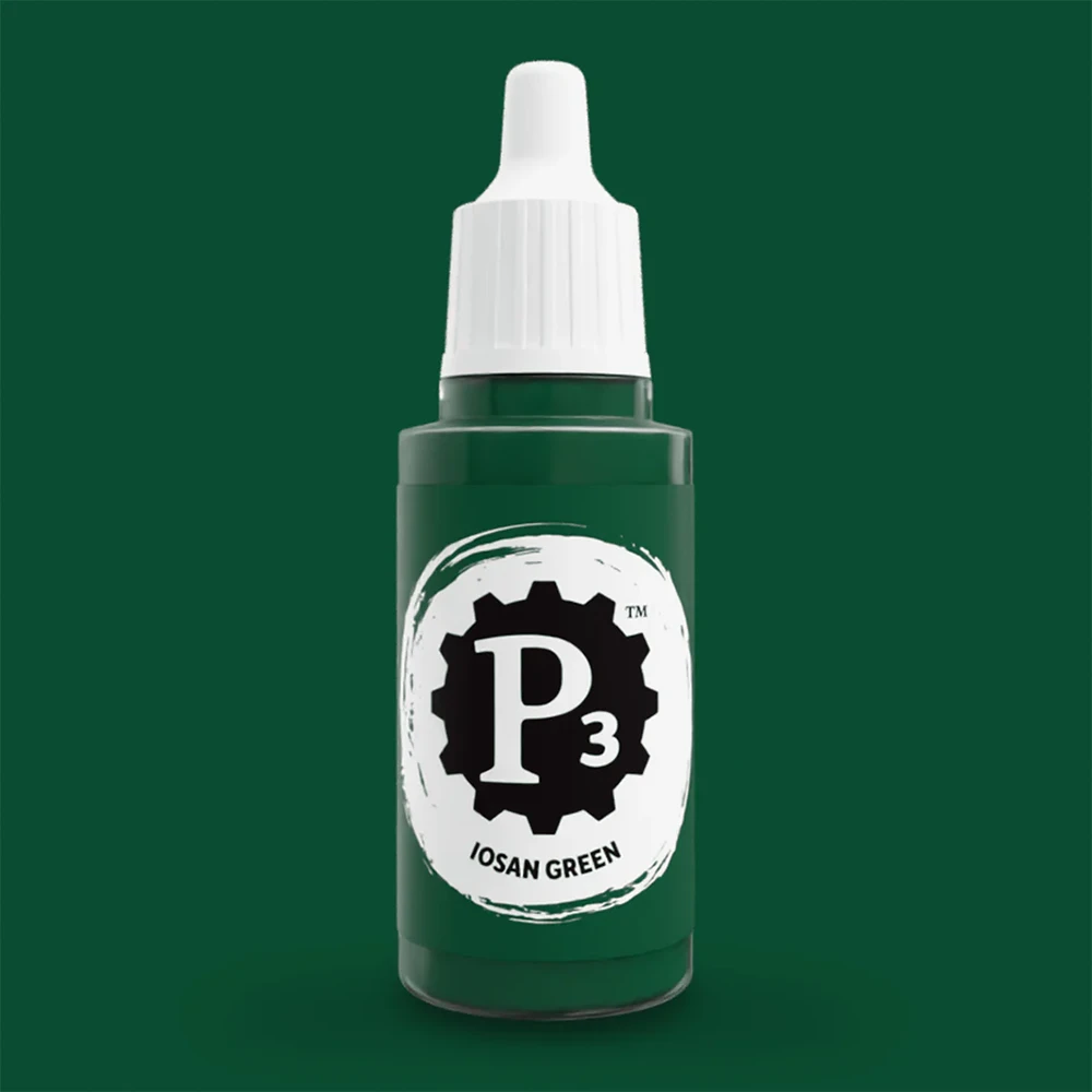 P3 Paint: Iosan Green (18ml) (New Arrival)
