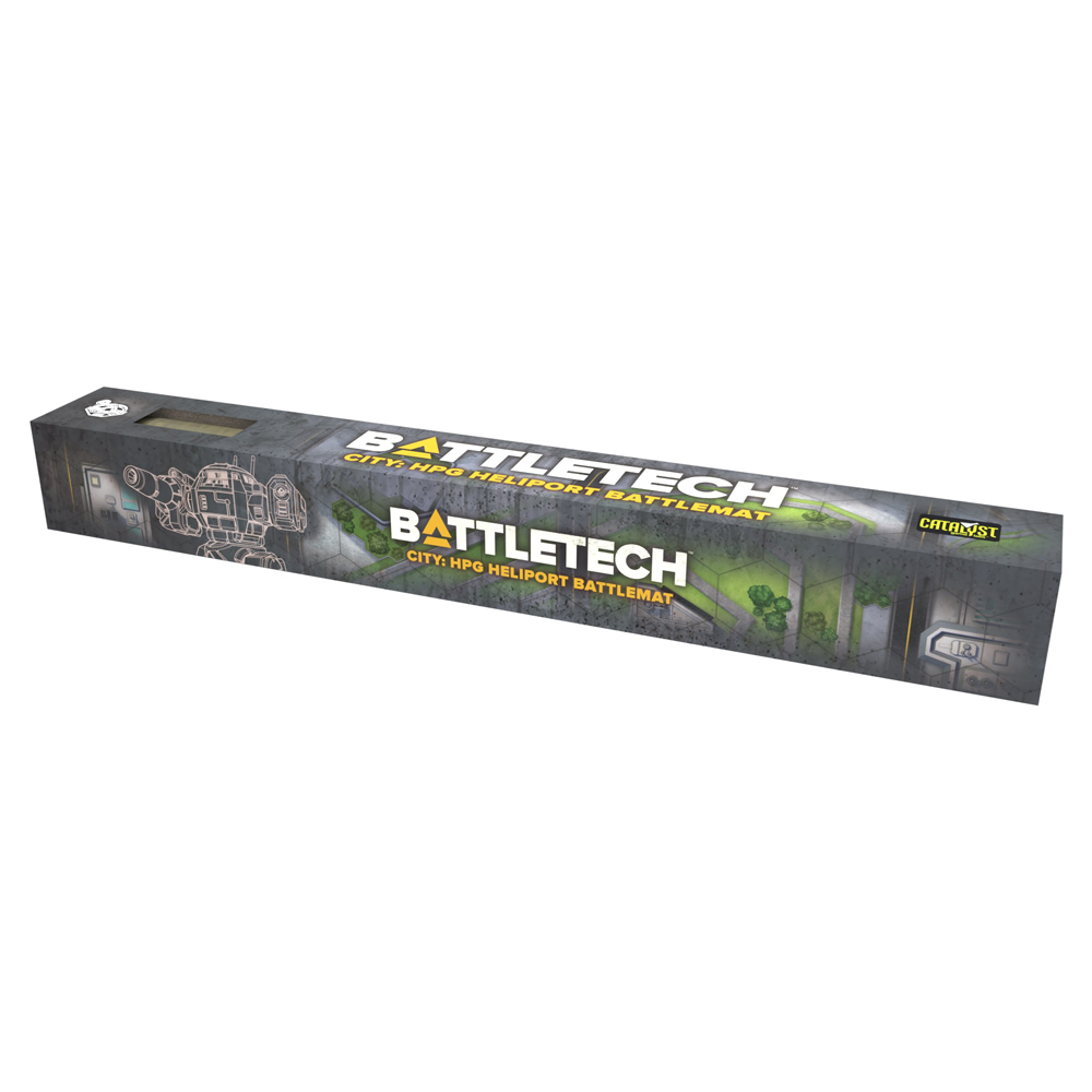 BattleTech BattleMat: City - HPG Heliport/Plaza