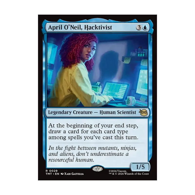 April O'Neil, Hacktivist - Teenage Mutant Ninja Turtles (Near Mint)