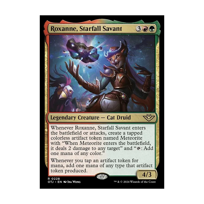 Roxanne, Starfall Savant - Outlaws of Thunder Junction (Near Mint)