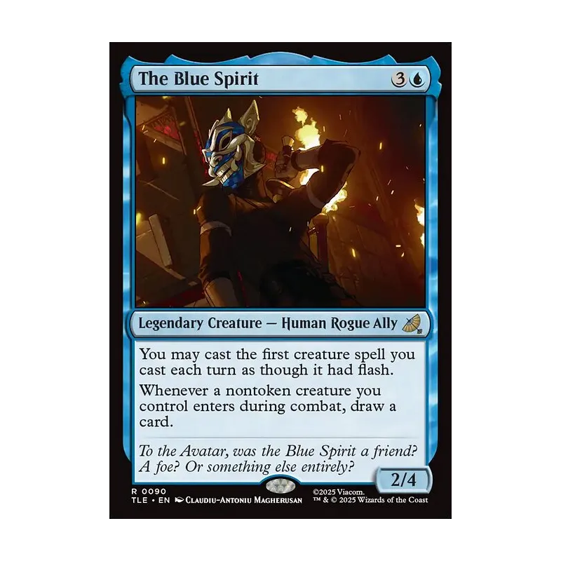 The Blue Spirit - Avatar: The Last Airbender Eternal (Near Mint)