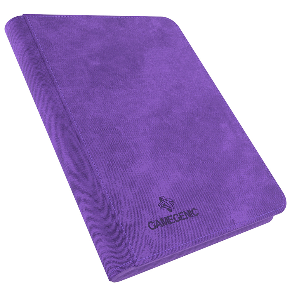 8-Pocket Zip-Up Album: Purple