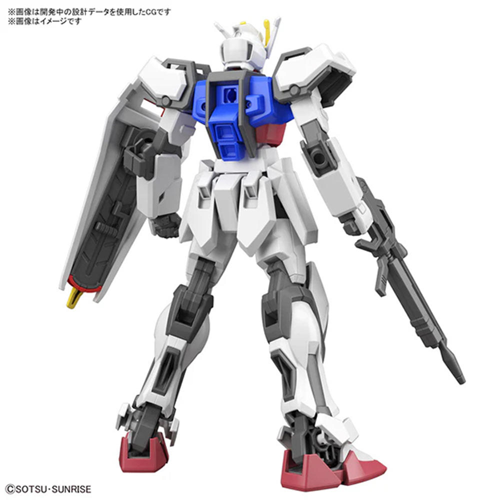Gundam Model Kit 1/144: Entry Grade Mobile Suit SEED #10 Strike Gundam