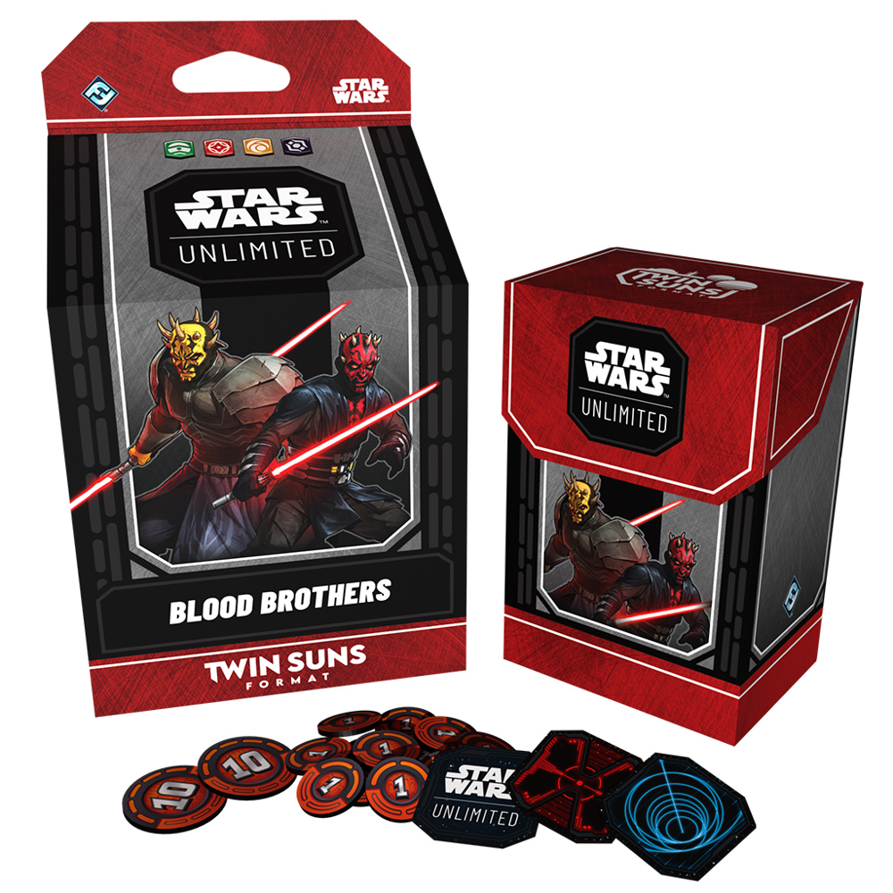 Star Wars Unlimited TCG: Twin Suns Deck - Set of 4